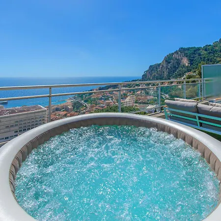 Jardins De Monaco - Vue - Jacuzzi - Parking شقة *